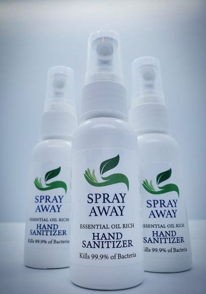 (3 PACK)Essential Oil Enriched ANTI-BACTERIAL HandSanitizer With Moisturizer